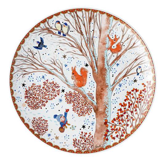 Hutschenruether Annual Porcelain Plate 22cm 2021, Theme 2